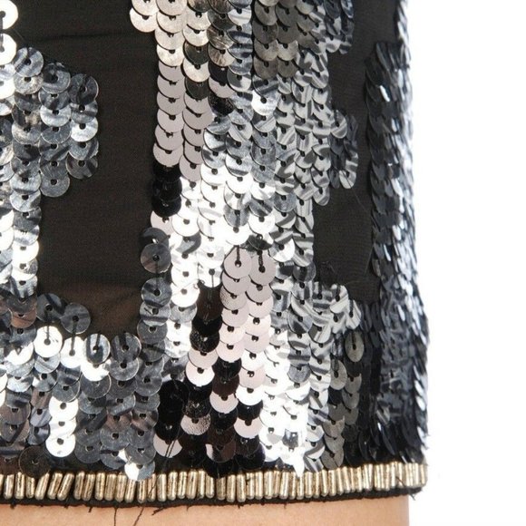 New Years party Diesel Women's D-elitop sequin black cocktail Dress Size… - Picture 6 of 9